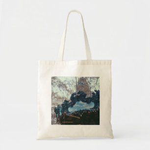Tote Bag NYC Bryant Park Merry Go Round Photo