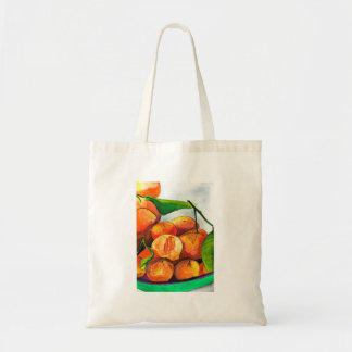 Tote Bag Oaquarelle mandarine