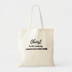 Tote Bag Oboist in the Making Quote Oboe Player