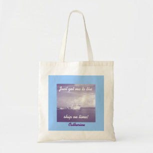 Tote Bag Obtenez-moi au bateau personnalisé