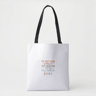Tote Bag Obtenir mes bougies automnales