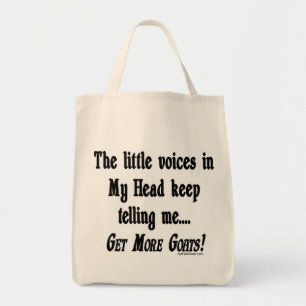 Tote Bag Obtenir plus de chèvres amusantes chèvre