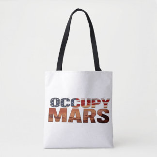Tote Bag Occupy Mars Canvas Fourre-tout - Déclaration audac