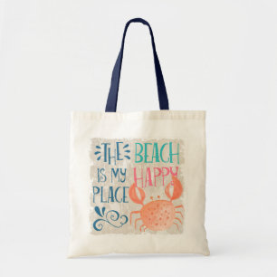 Tote Bag Ocean Adventure Plage de mer tropicale Joyeux cr