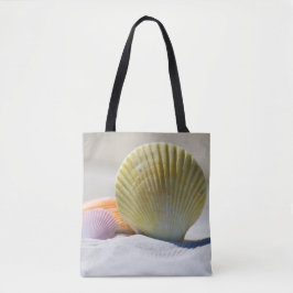 Tote Bag Ocean Seashell sur le design de plage côtière