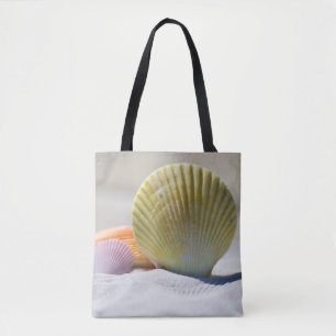 Tote Bag Ocean Seashell sur le design de plage côtière