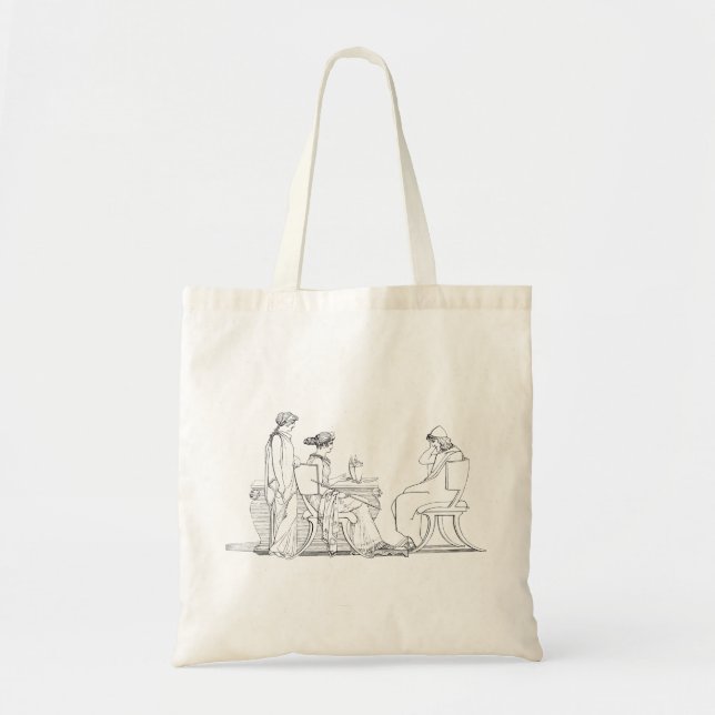 Tote Bag Odysseus Commence À Rétablir Les Compagnons (Devant)