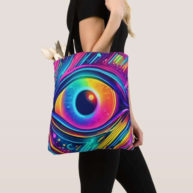 Tote Bag Œil Cosmique des Rêves (De près)