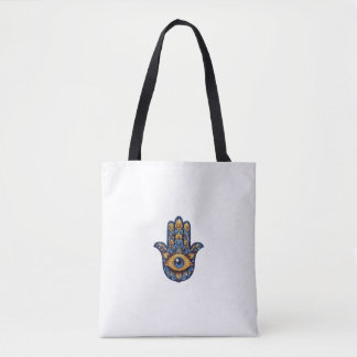Tote Bag Œil de Hamsa doré