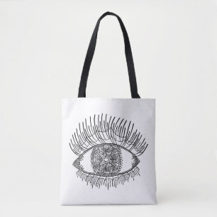 Tote Bag Oeil inspiré 2