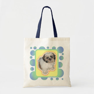 Tote Bag Oeil mignon de chiot de Pochi