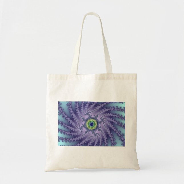 Tote Bag Oeil torride - Fractal (Devant)
