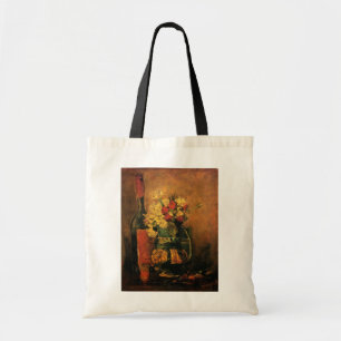 Tote Bag Œillets, roses et un flacon par Vincent van Gogh