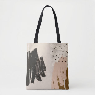 Tote Bag OEuvre abstraite contemporaine, backgro décoratif