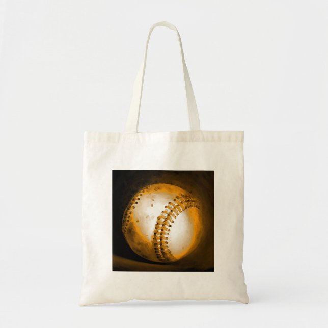 Tote Bag Oeuvre De Baseball (Devant)