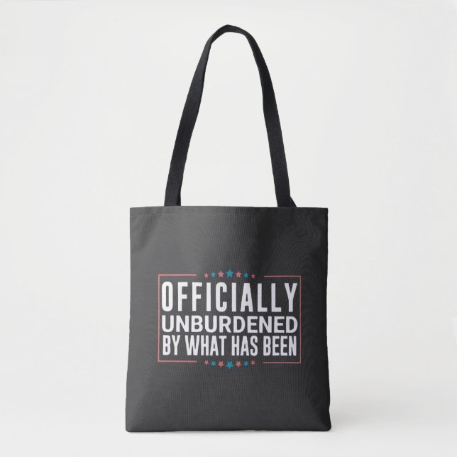 Tote Bag Officiellement déchargé par ce qui a été Trump (Devant)