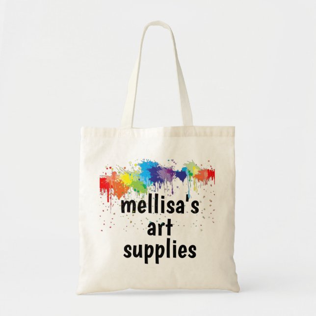 Tote Bag Offre d'art personnalisée (Devant)