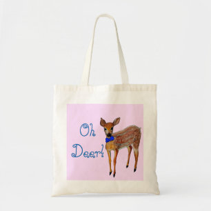 Tote Bag "Oh faon Fourre-tout de cerfs communs"