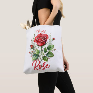 Tote Bag Oh ma Rose
