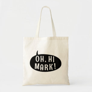 Tote Bag Oh salut bulle humoristique drôle de la parole