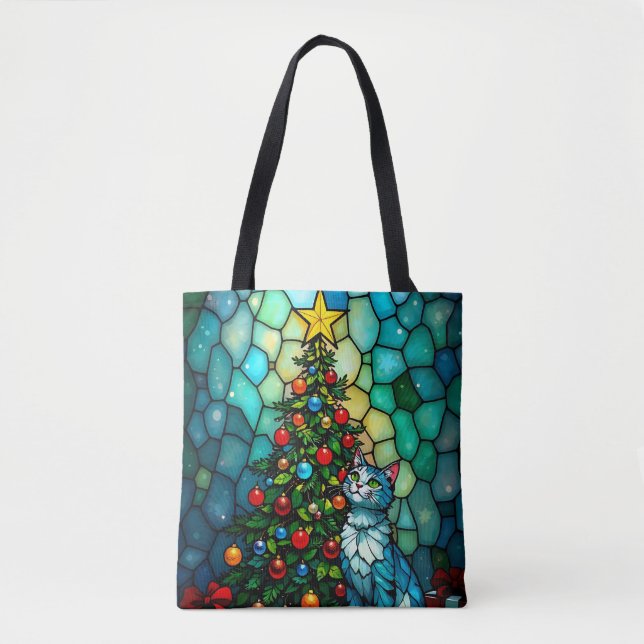 Tote Bag Oh sapin de Noël (Devant)
