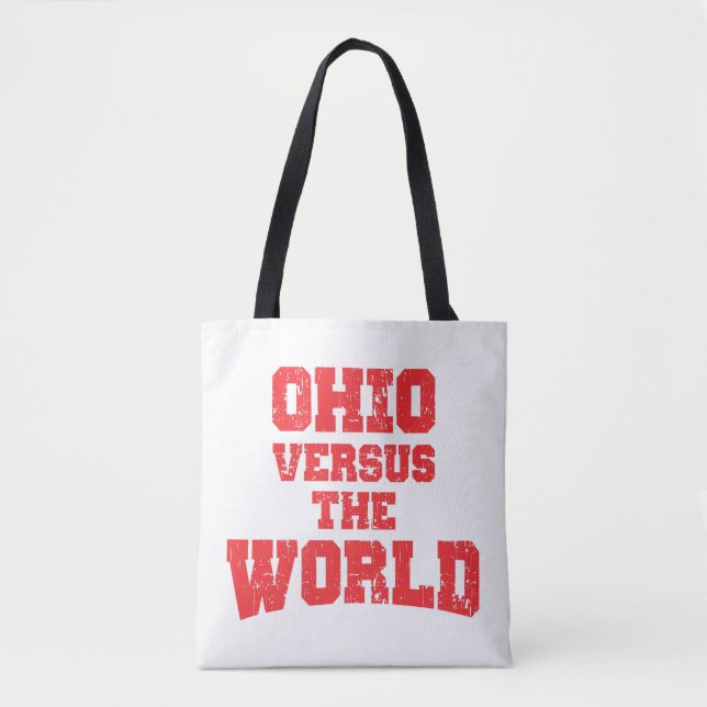 TOTE BAG OHIO CONTRE LE MONDE (Devant)
