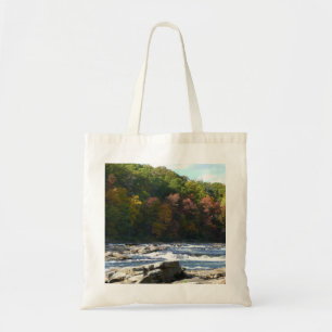 Tote Bag Ohiopyle River Rapids à l'automne Pennsylvanie Aut