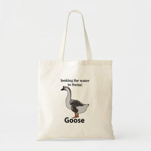Tote Bag Oie À La Recherche D'Eau Pour Nager Oie Africaine