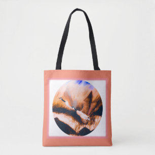 Tote Bag Oies en rose
