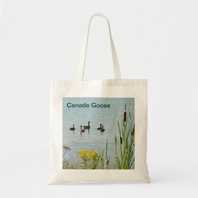 Tote Bag Oies Et Cattons Du Canada (Devant)