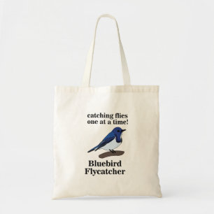 Tote Bag Oiseau bleu drôle faune nature