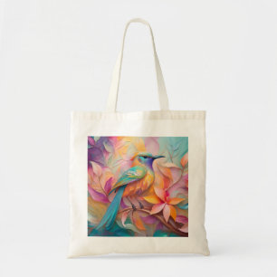 Tote Bag Oiseau Chanson Violet Gorge Fantastique