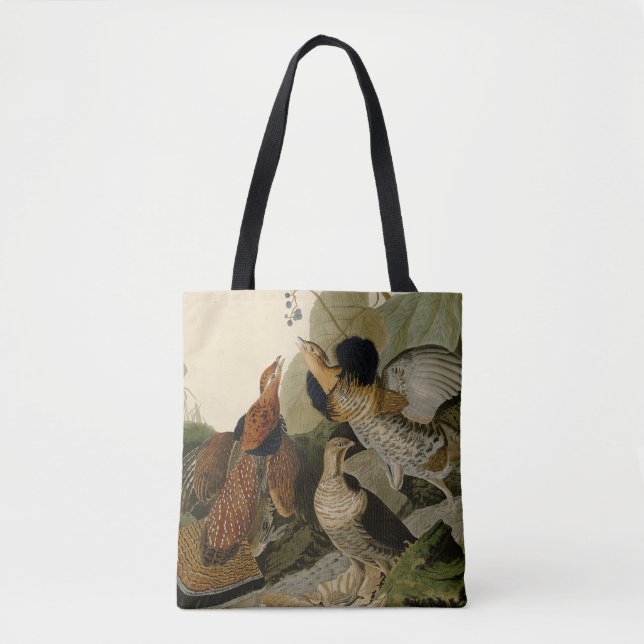 Tote Bag Oiseau de gibier Audubon (Devant)