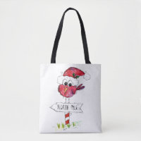 Oiseau de Noël blanc