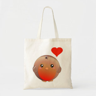 Tote Bag Oiseau mignon de Robin