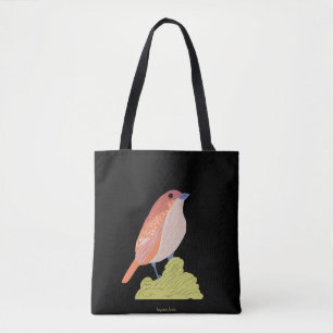 Tote Bag Oiseau rose