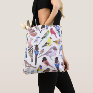Tote Bag Oiseaux d'Amérique - animaux de compagnie et oisea