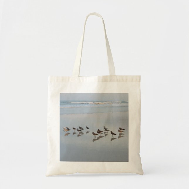 Tote Bag Oiseaux de rivage (Devant)