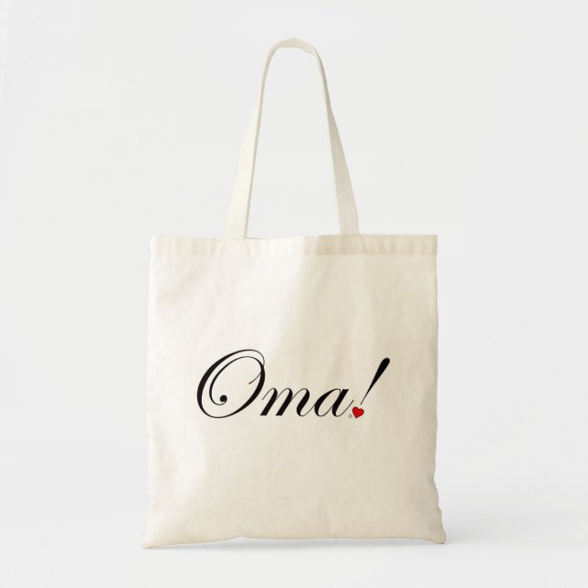 Tote Bag Oma (Devant)