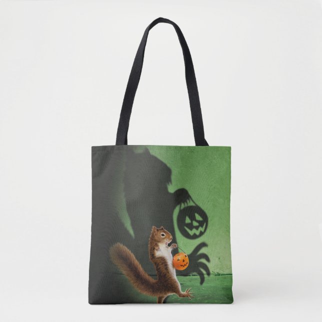 Tote Bag Ombre Déplaisante de l'écureuil (Devant)