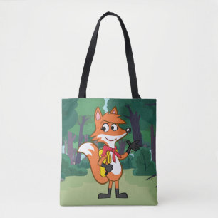 Tote Bag Ondulation de Fox de Rick   Scarlett de garde