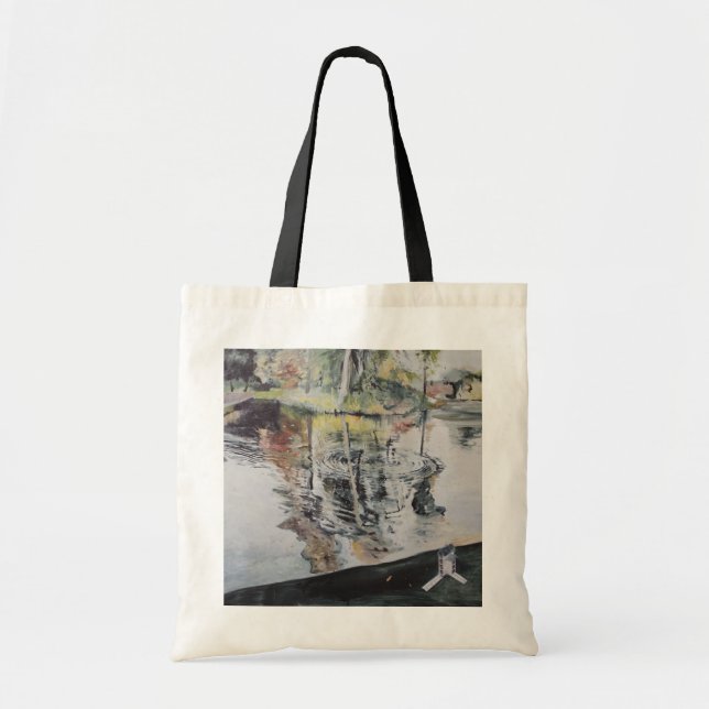 Tote Bag Ondulations et jardins 2014 de Kew de volière (Devant)