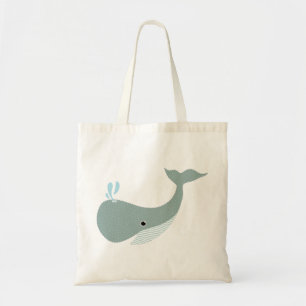 Tote Bag ondulez la baleine