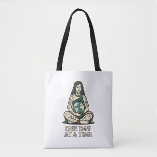 Tote Bag One Day At A Time (Gaia) -