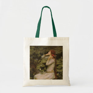 Tote Bag Ophélie par l'étang par John William Waterhouse