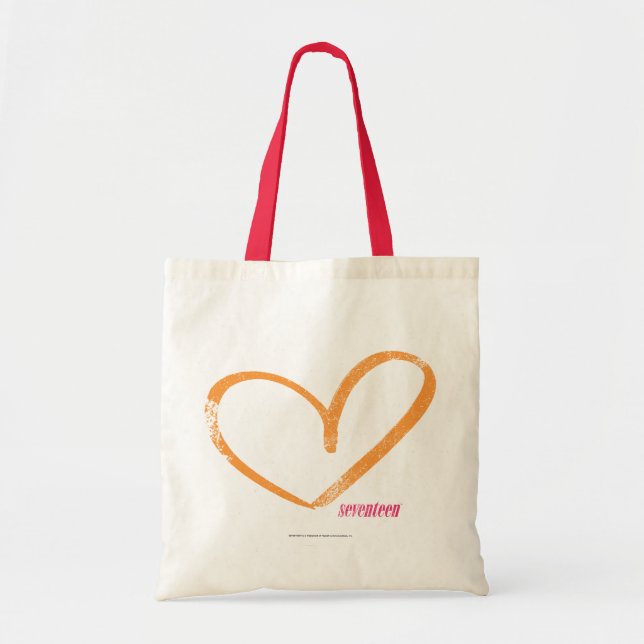 Tote Bag Orange d'OpenHeart (Devant)