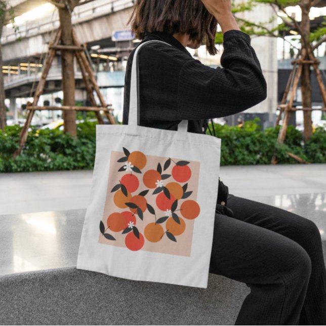 Tote Bag Oranges de fruits (Créateur téléchargé)
