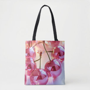 Tote Bag Orbes Roses Brillantes