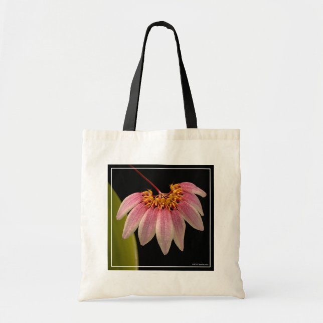 Tote Bag Orchidée rose tropicale (Devant)