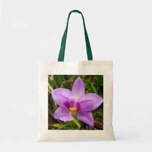 Tote Bag Orchidée sauvage violette Fleur tropicale